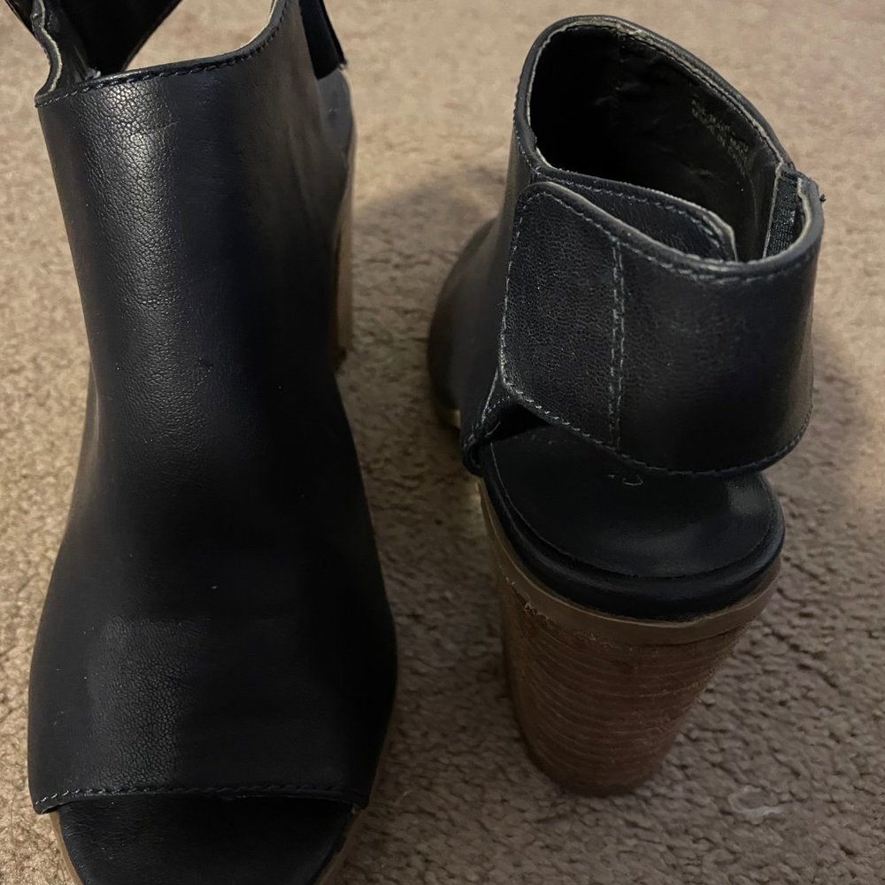 Deep Navy Leather Summer Shoes